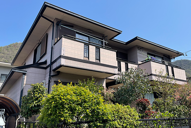 外壁塗装　パナホーム　岐阜市　遮熱塗料